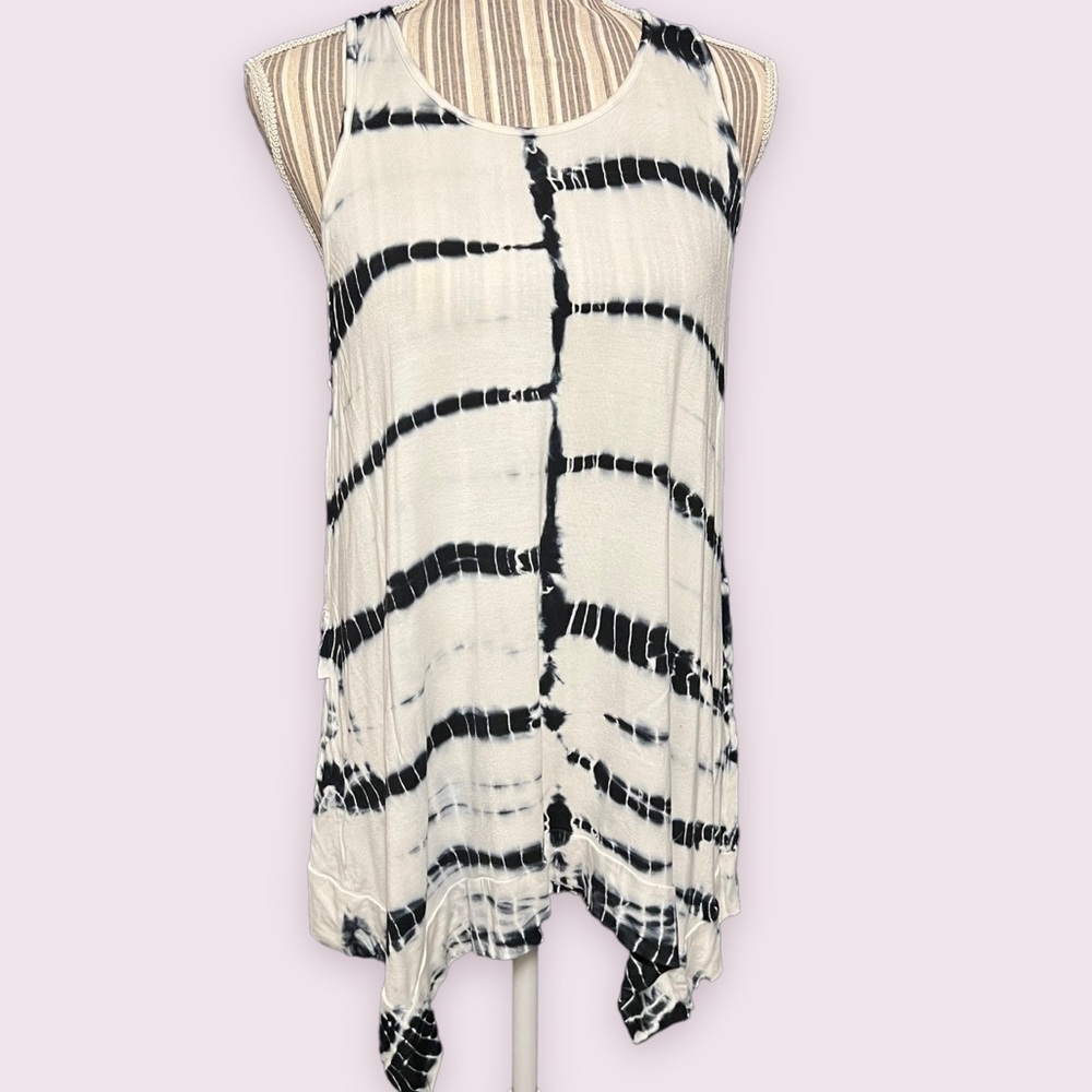 NY&C tie-dye tunic tank top
